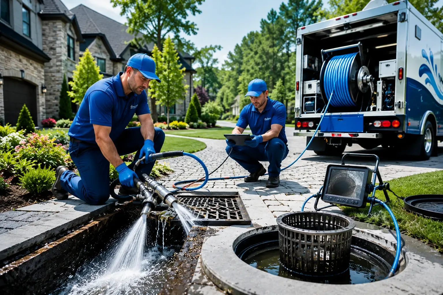 Local outdoor drain cleaning professionals in Oakford, IL