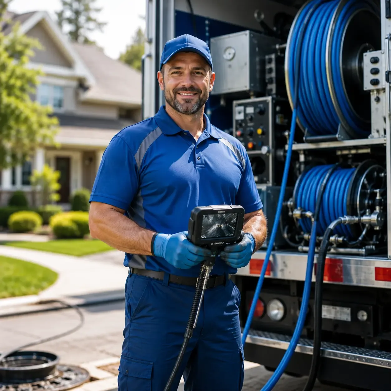 Local outdoor drain cleaning specialists in Oakford, IL